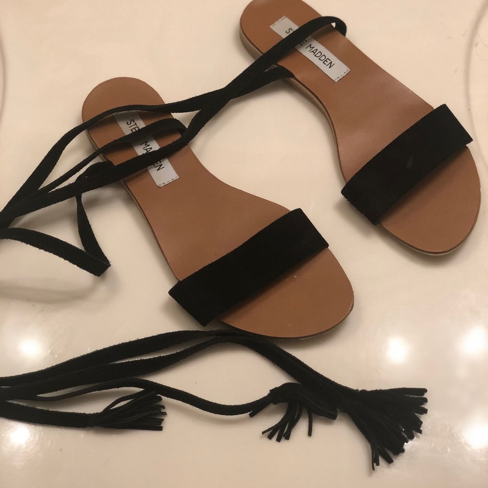 Steve Madden lace up sandals